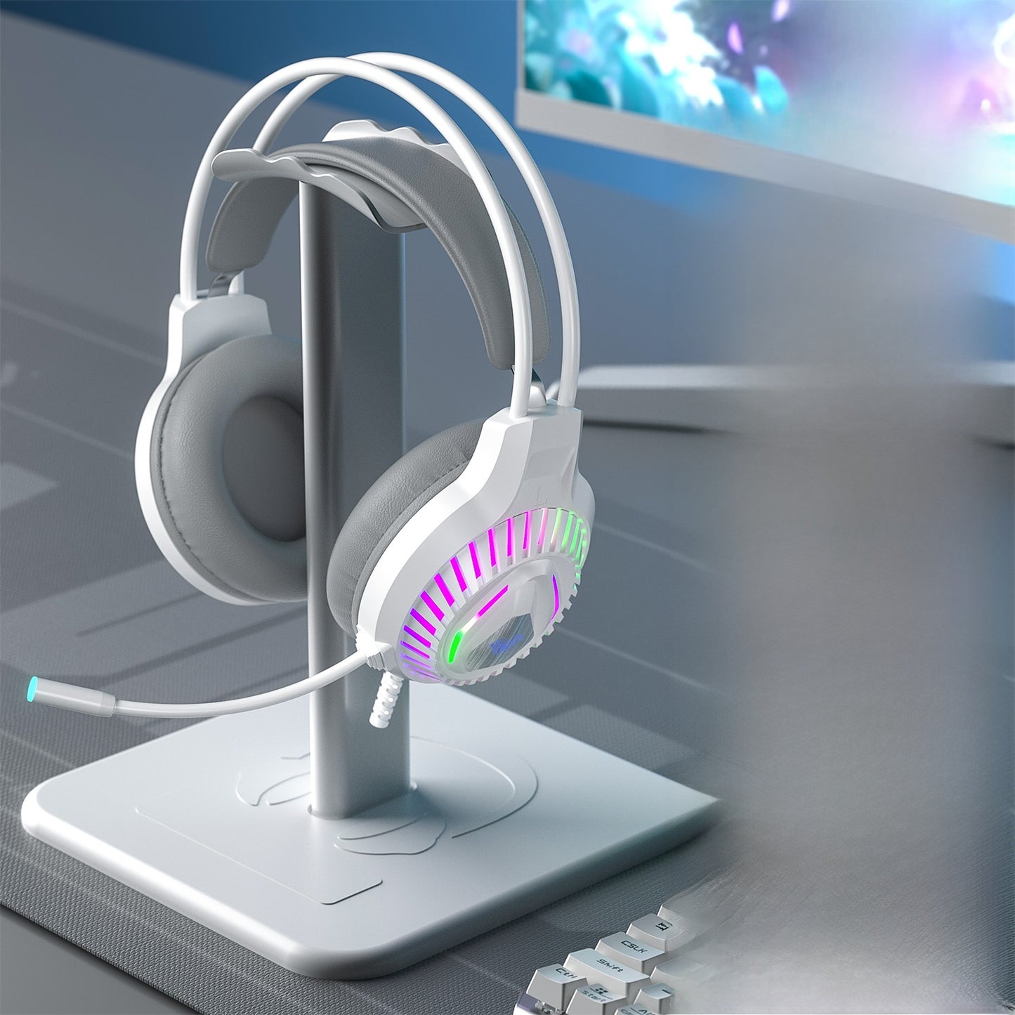 Wired Gaming Headset with Noise Cancellation