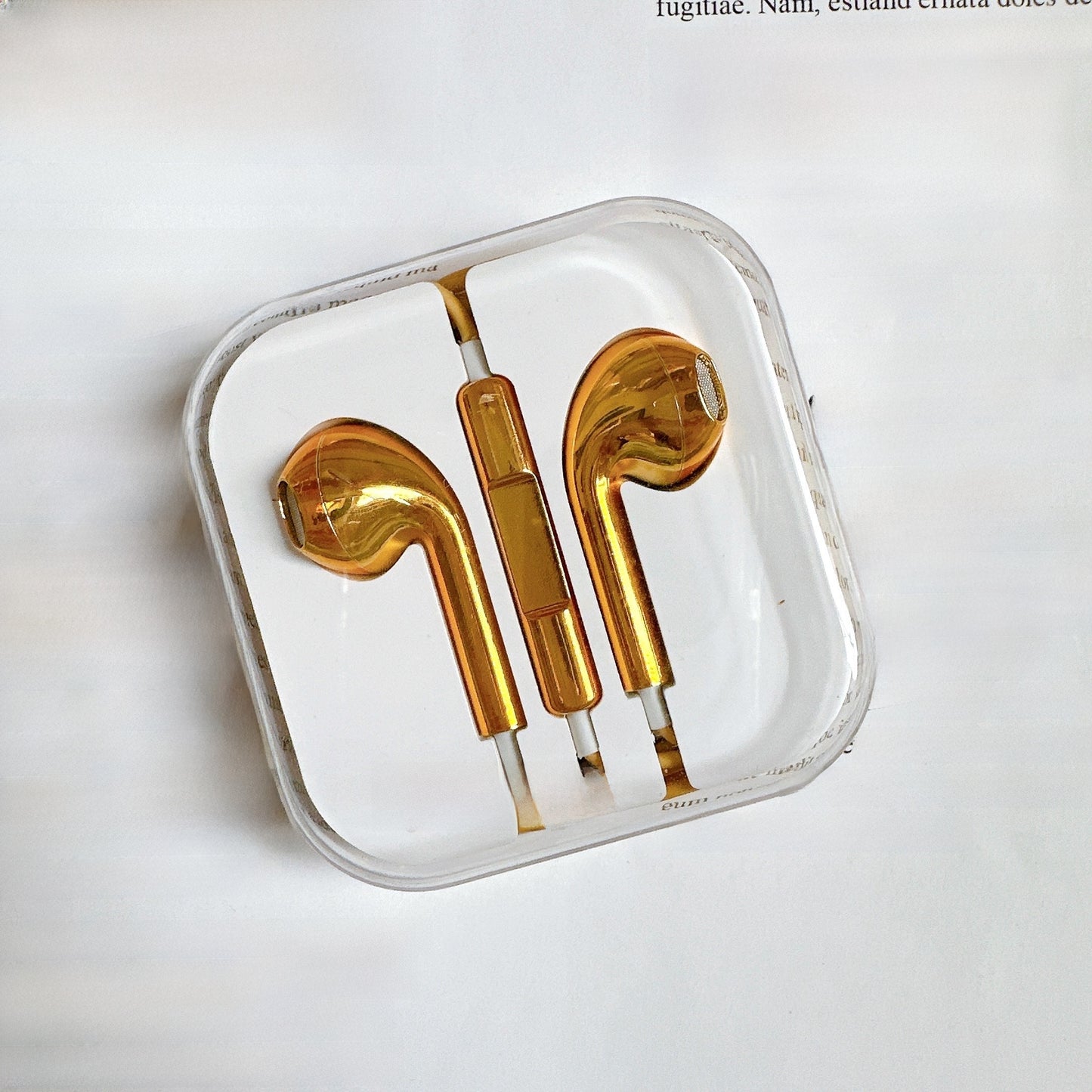 Wired In-Ear Headphones with Microphone Type-C and 3.5mm Jack