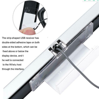 Wired induction strip