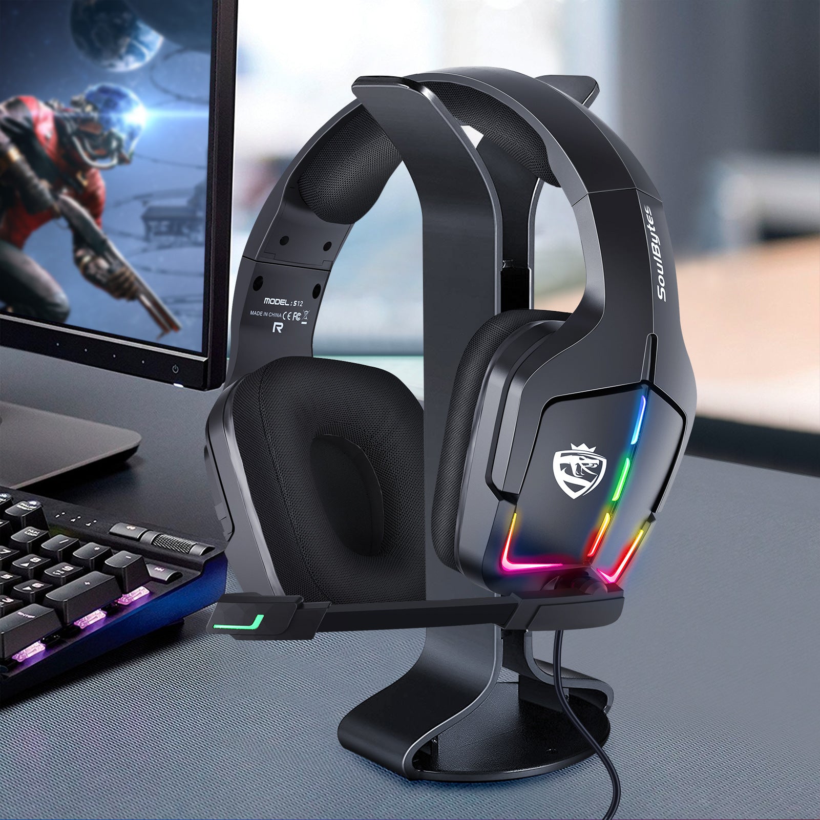 Wired RGB Gaming Headset