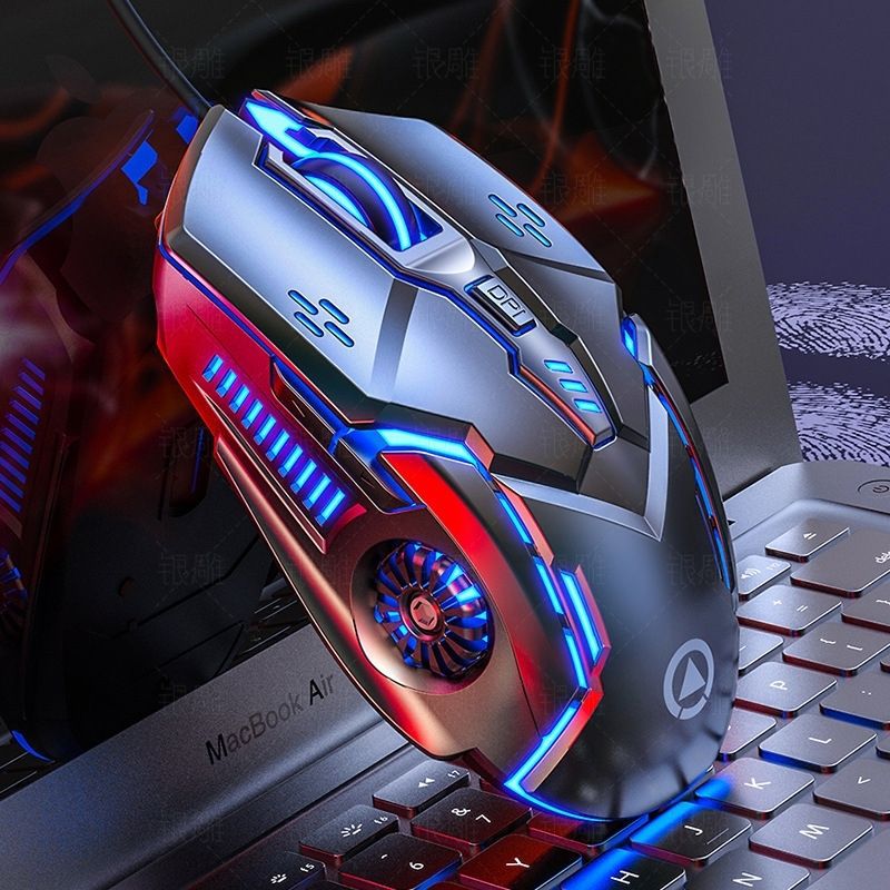 Wired silent mouse