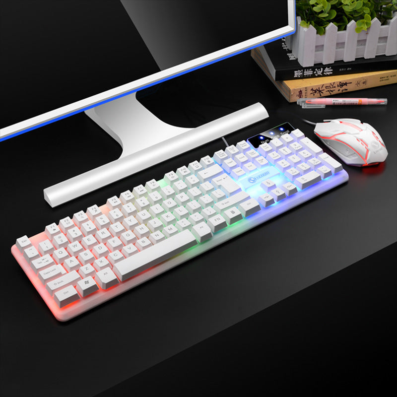 Wired USB Gaming Keyboard and Mouse Set