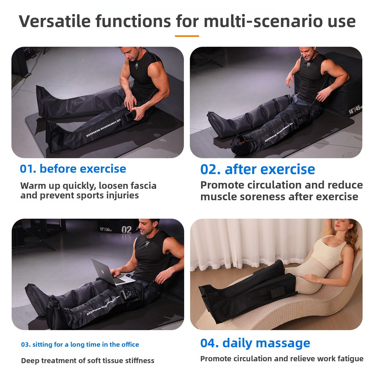 Wireless Air Compression Leg Massager