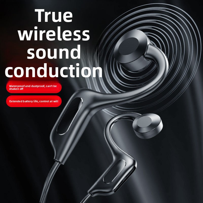 Wireless Air Conduction Bluetooth Earphones with Long Battery Life