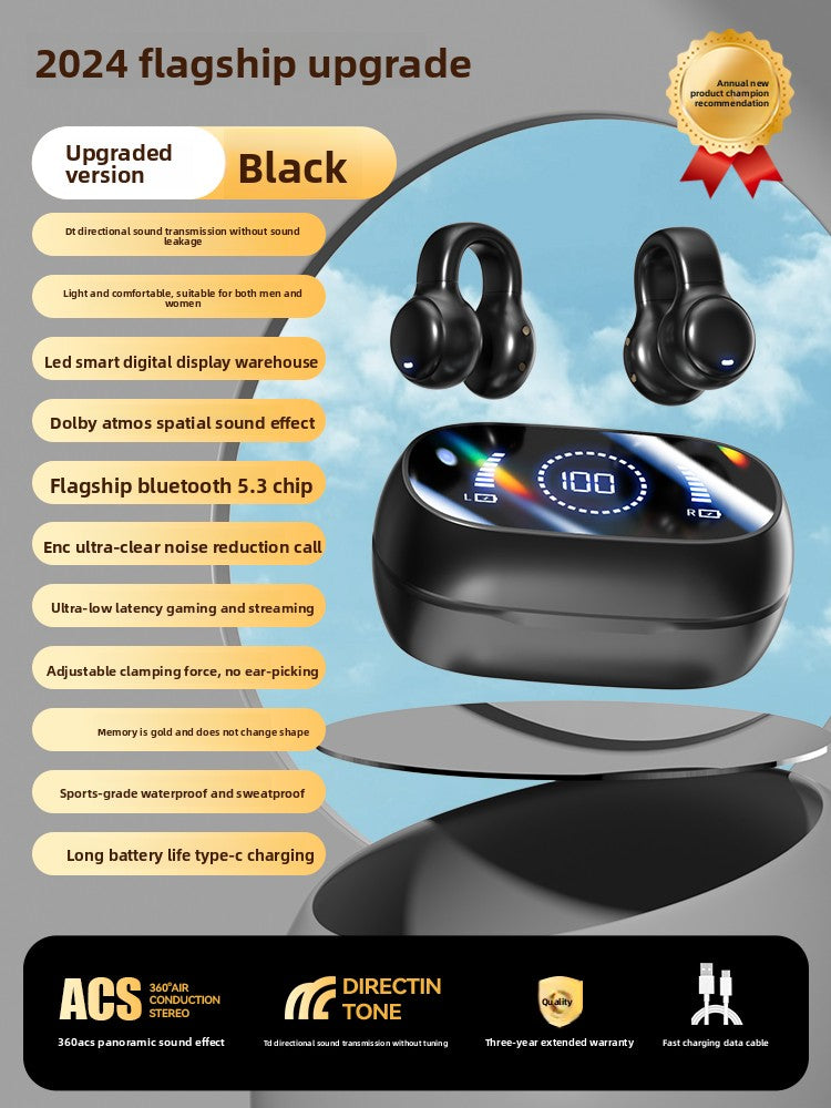 Wireless Air Conduction Bluetooth Headphones