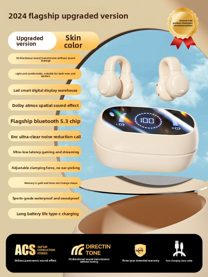 Wireless Air Conduction Bluetooth Headphones