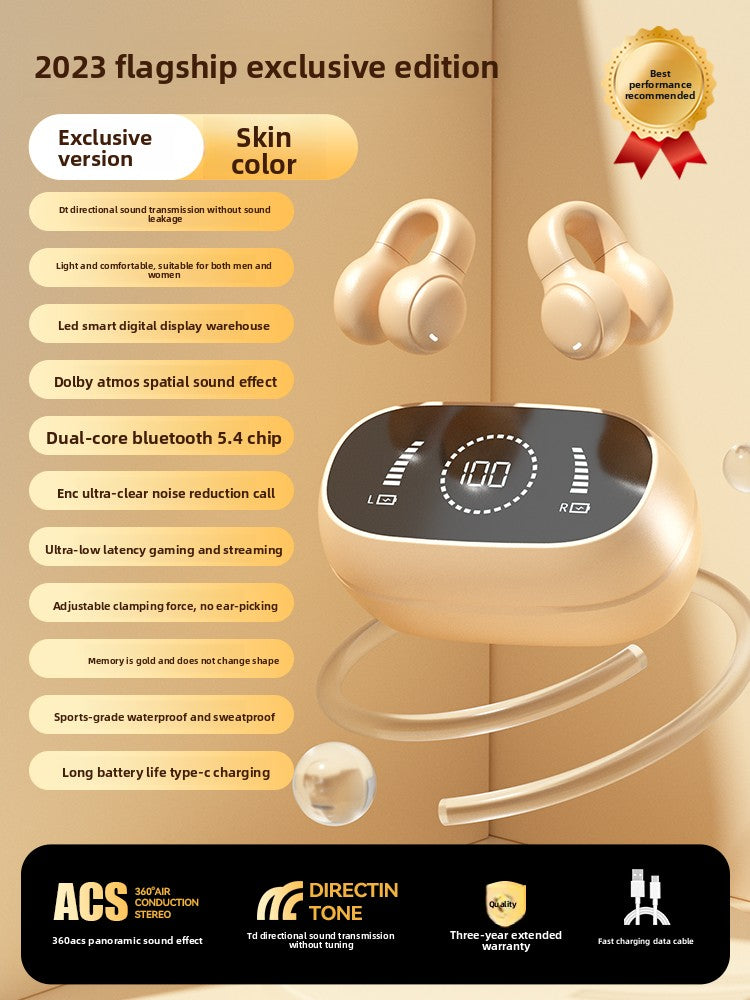 Wireless Air Conduction Bluetooth Headphones