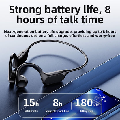 Wireless Air Conduction Sports Headphones with Digital Display