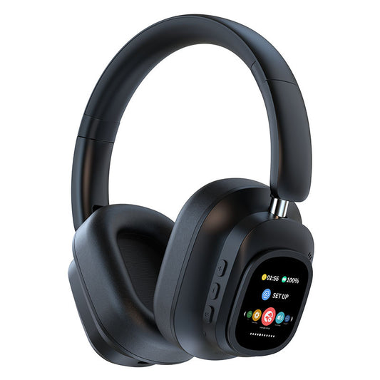Wireless ANC Headphones with Touch Screen