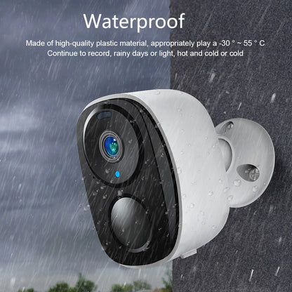 Wireless Battery Camera with WiFi Audio