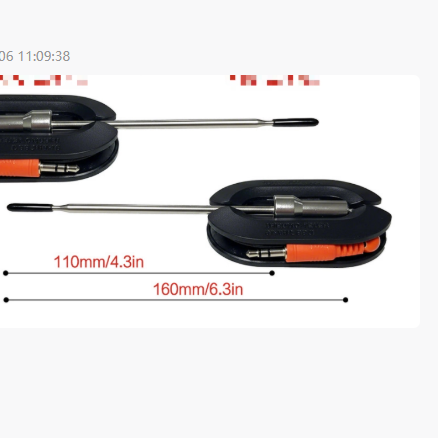 Wireless BBQ Thermometer with Dual Probe