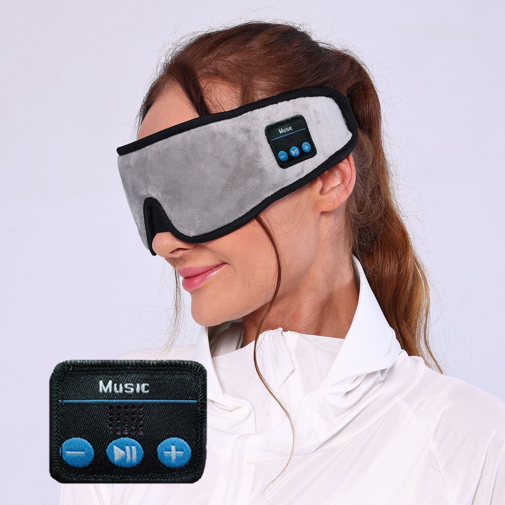 Wireless Bluetooth 5.2 Stereo Eye Mask with Music and Call Function