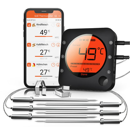 Wireless Bluetooth Digital Meat Thermometer