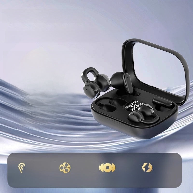 Wireless Bluetooth Ear Clip Stereo Earphones