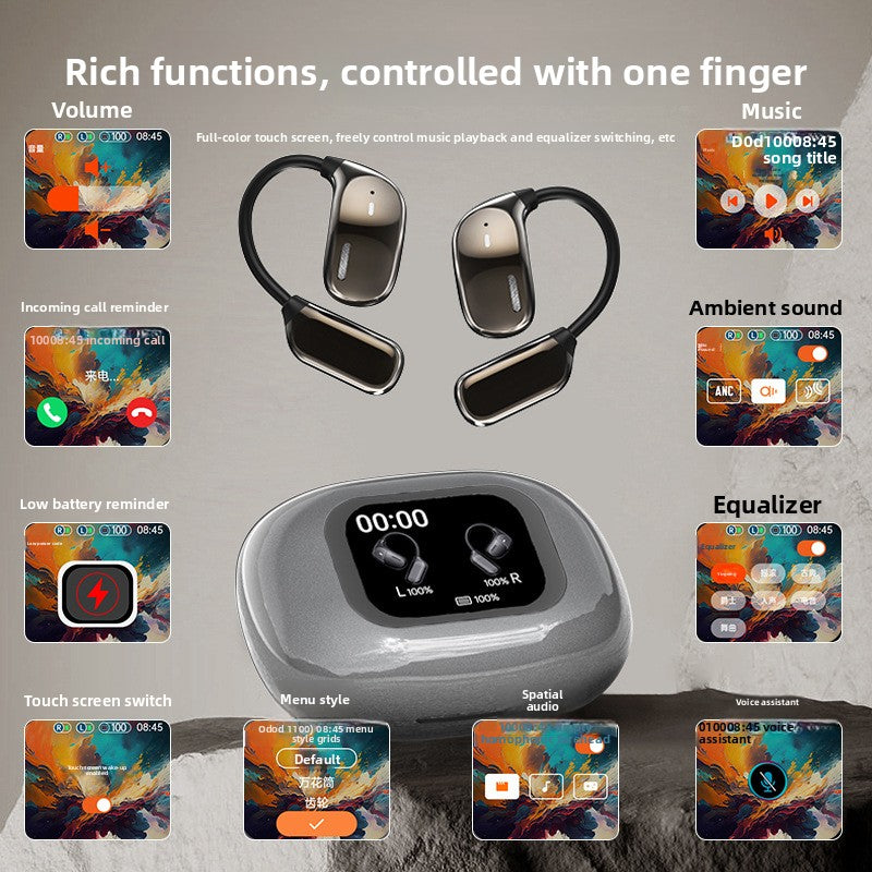 Wireless Bluetooth Earbuds with AI Translation