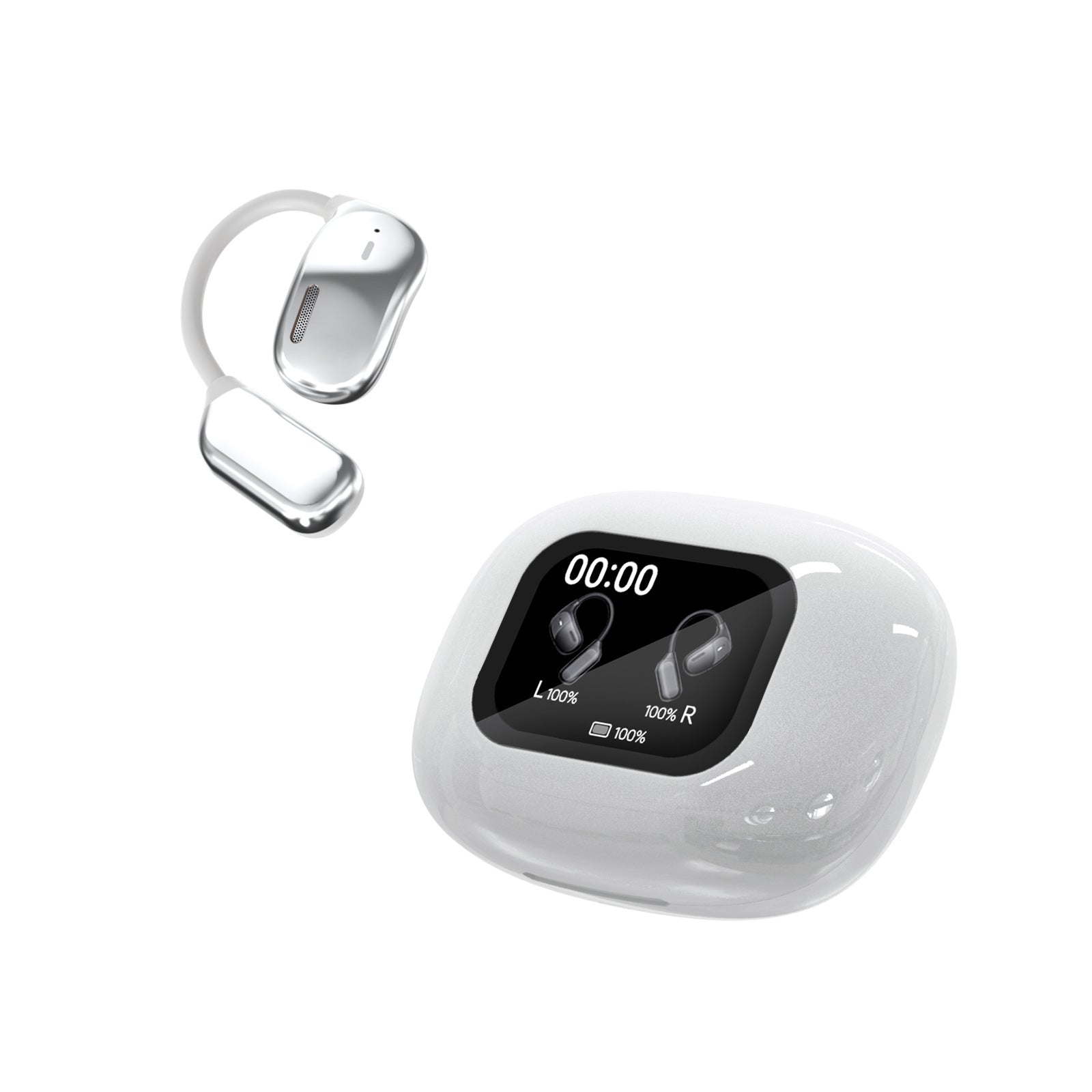 Wireless Bluetooth Earbuds with AI Translation