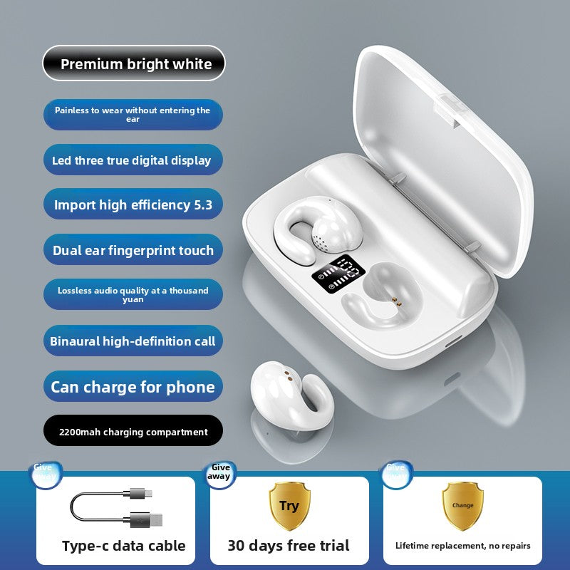 Wireless Bluetooth Earphones HD Stereo Headset