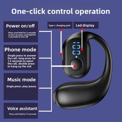 wireless Bluetooth earphones