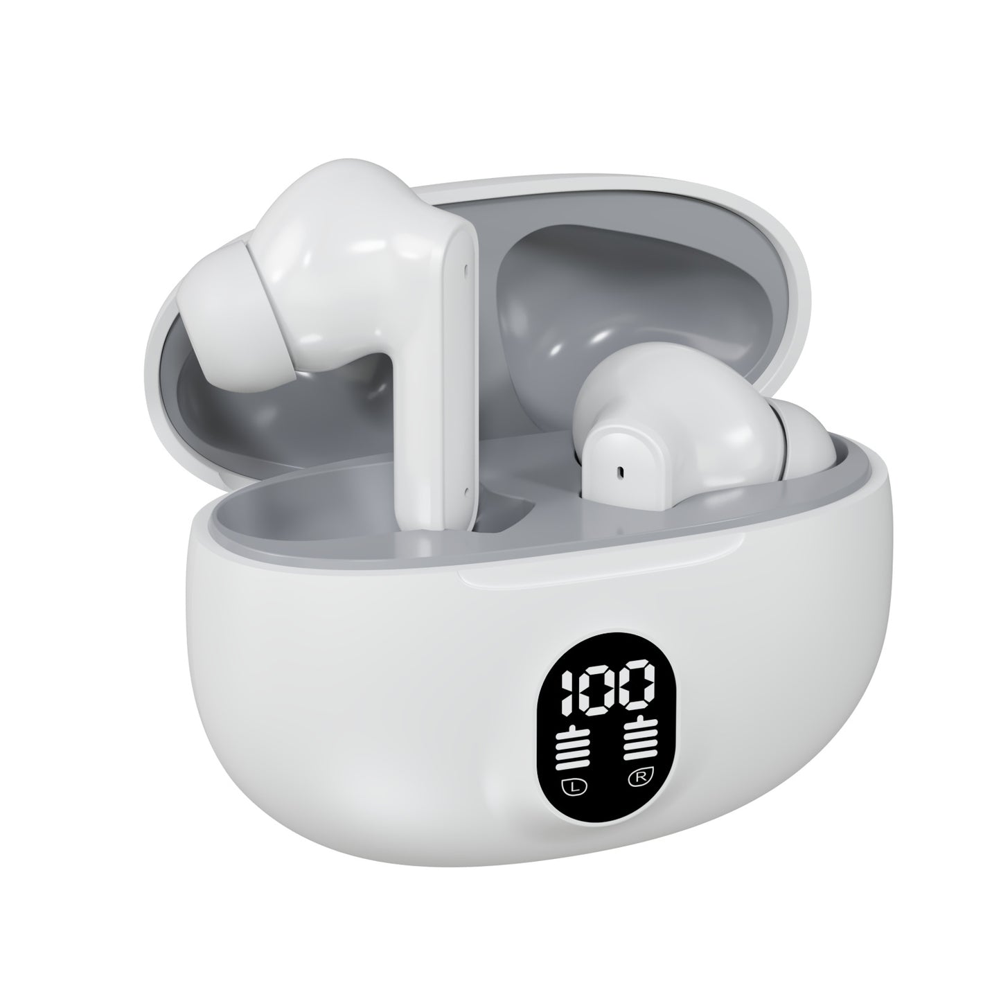 Wireless Bluetooth Earphones with Digital Display