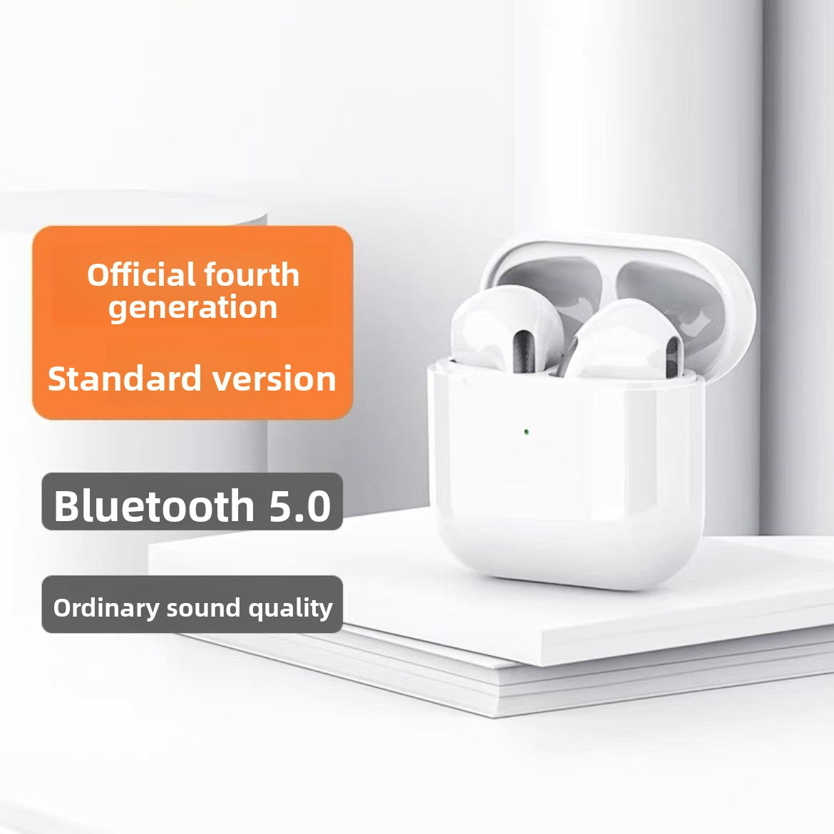 Wireless Bluetooth Earphones with Noise Cancellation