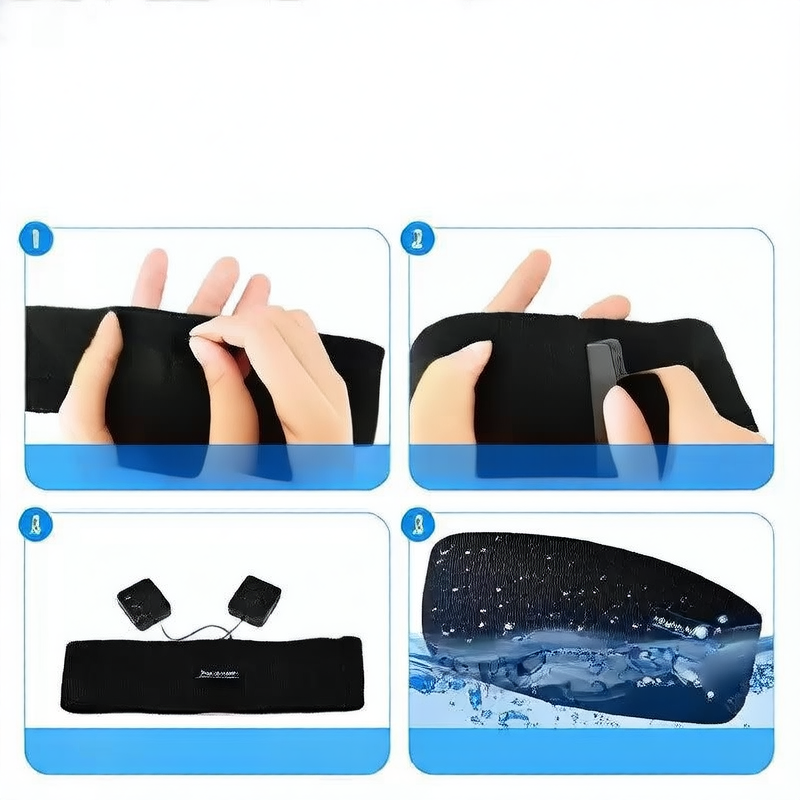 Wireless Bluetooth Headband Earphones