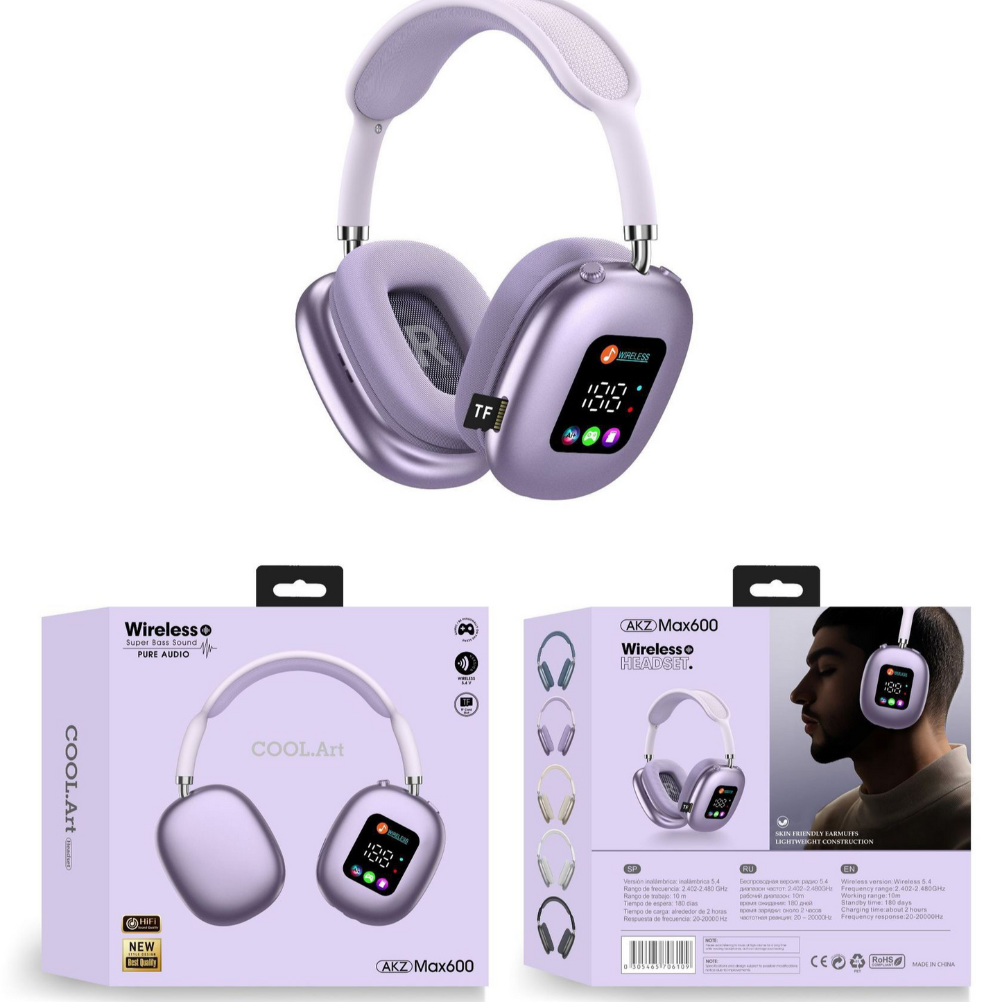 Wireless Bluetooth Headphones