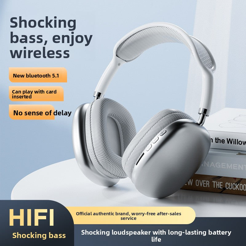 Wireless Bluetooth Headphones with Stereo Sound