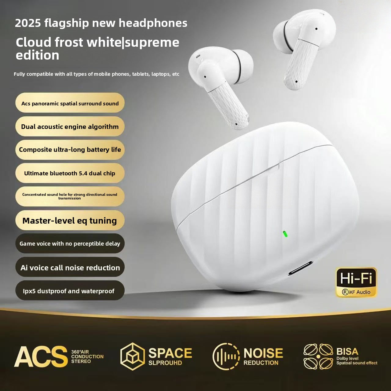 Wireless Bluetooth Headset