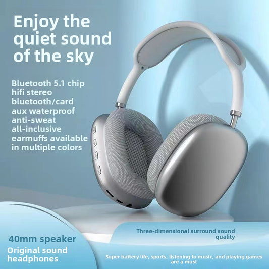 Wireless Bluetooth Headset with Bass