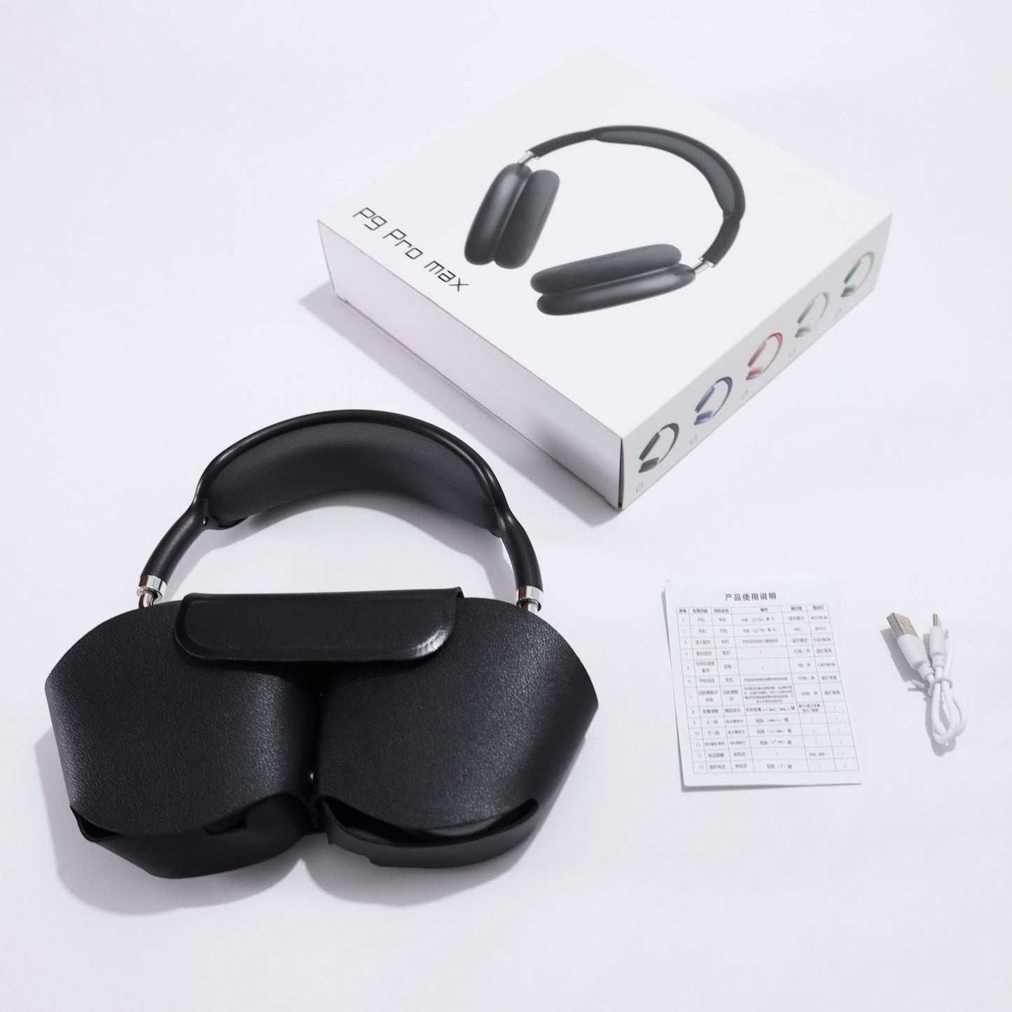 Wireless Bluetooth Headset with Microphone and Long Battery Life