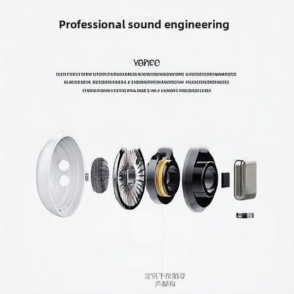 Wireless Bluetooth Headset with Noise Cancellation