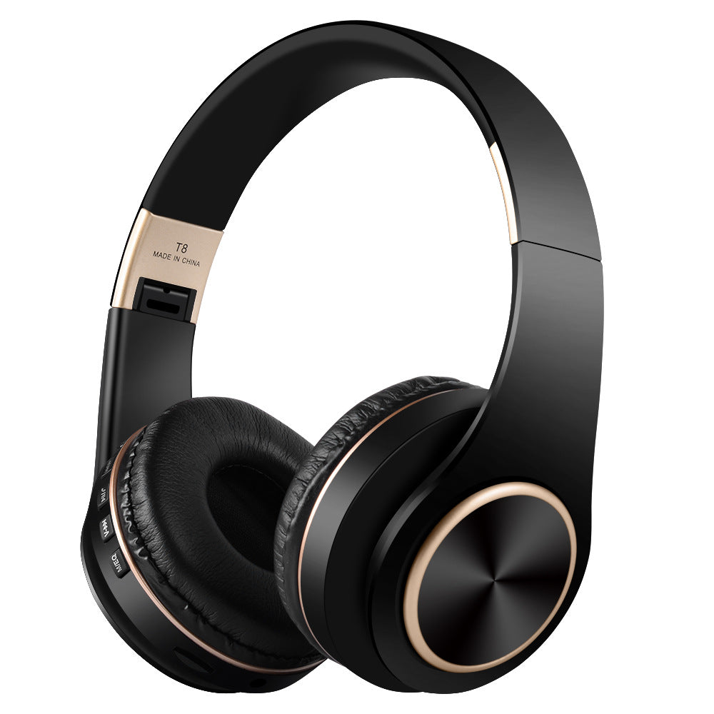 Wireless Bluetooth Headset with Stereo Sound and Voice Control
