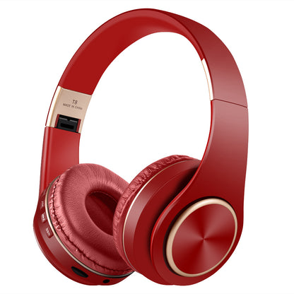 Wireless Bluetooth Headset with Stereo Sound and Voice Control