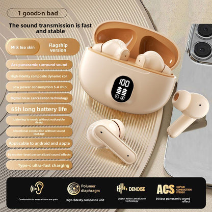 Wireless Bluetooth In Ear Headphones with Noise Cancellation