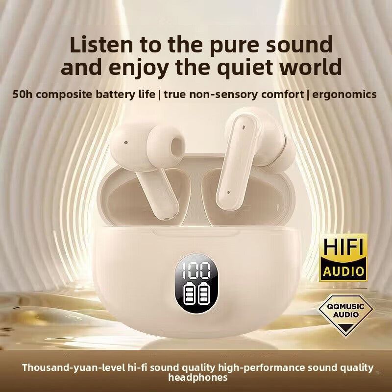 Wireless Bluetooth In Ear Headphones with Noise Cancellation