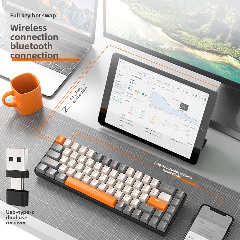 Wireless Bluetooth Mechanical Keyboard