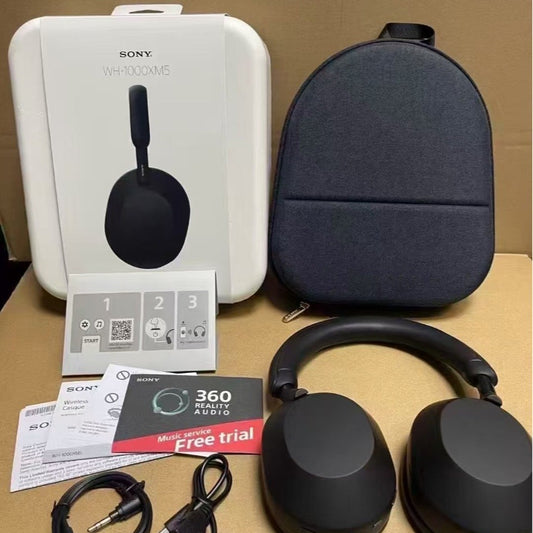 Wireless Bluetooth noise-canceling headphones