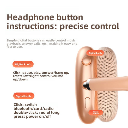 Wireless Bluetooth Over-Ear Headphones