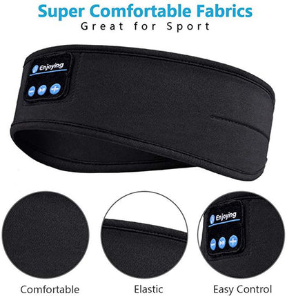 Wireless Bluetooth Sleep Headband with Eye Mask