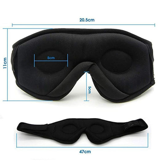 Wireless Bluetooth Sleep Mask with Stereo Sound