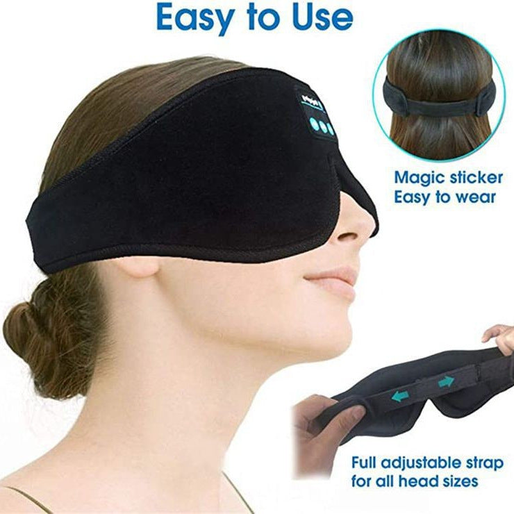 Wireless Bluetooth Sleep Mask with Stereo Sound