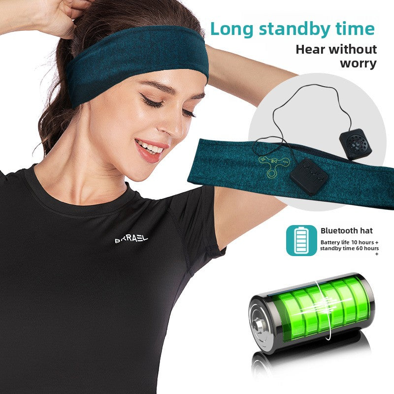 Wireless Bluetooth Sports Headband with Removable Design