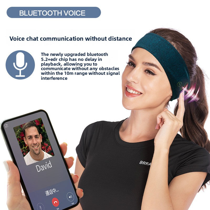 Wireless Bluetooth Sports Headband with Removable Design