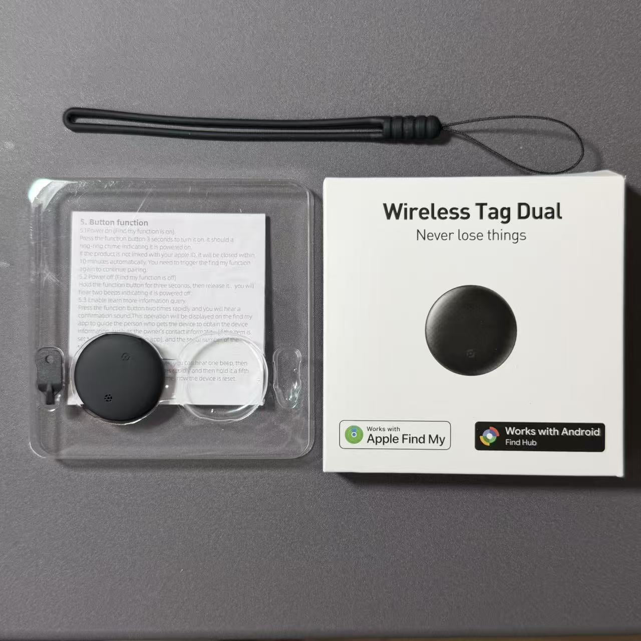 Wireless Bluetooth Tracking Locator for Keys Wallet Luggage