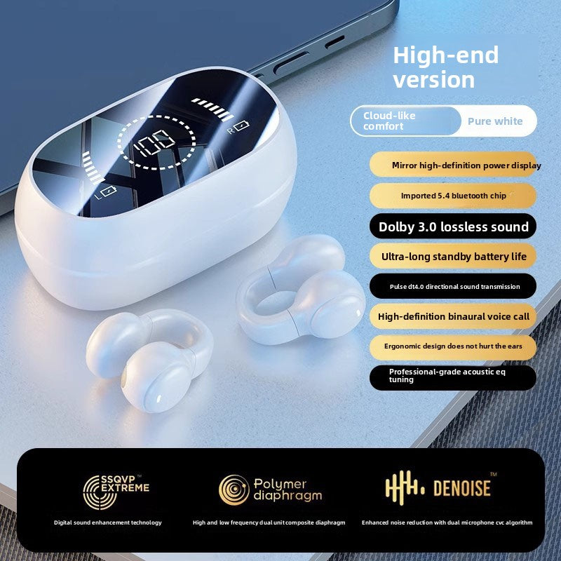 Wireless Bone Conduction Bluetooth Headset
