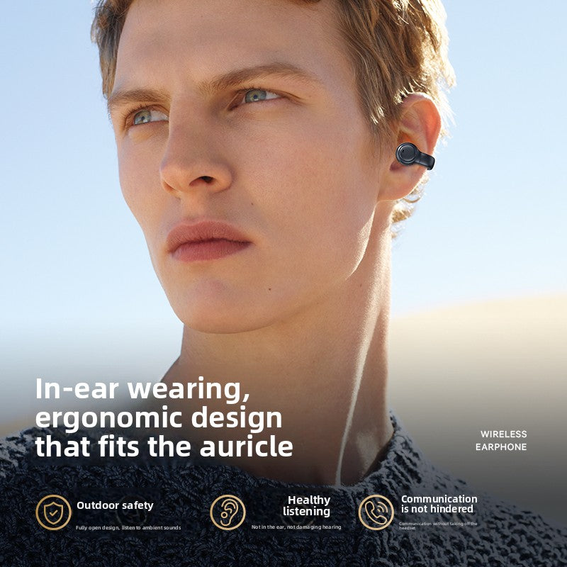 Wireless Bone Conduction Bluetooth Headset