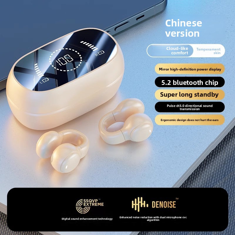 Wireless Bone Conduction Bluetooth Headset