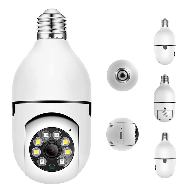 Wireless Bulb Security Camera 360° Panoramic