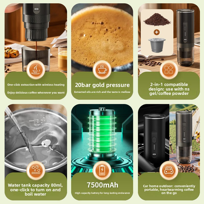 Wireless Capsule Coffee Machine