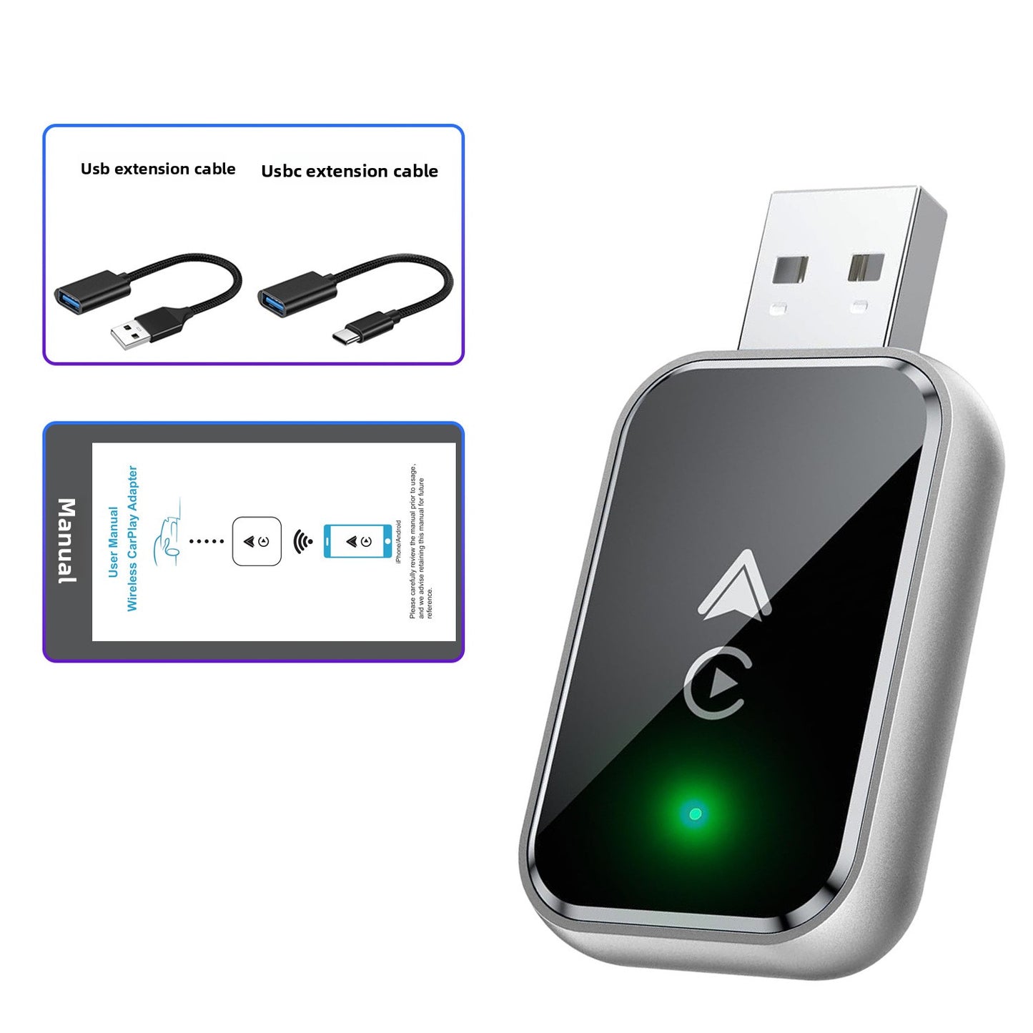 Wireless Carplay Android Auto Adapter